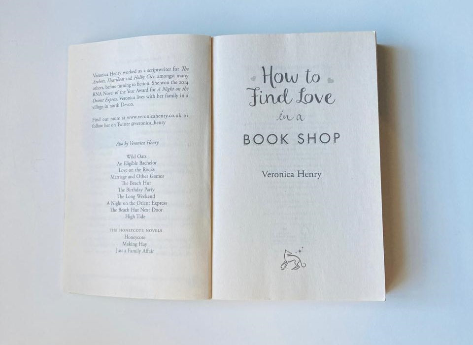 How to find love in a book shop - Veronica Henry