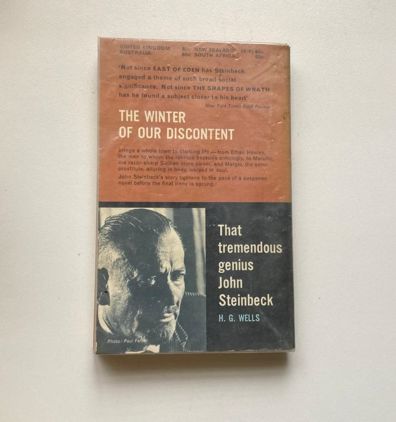 The winter of our discontent - John Steinbeck