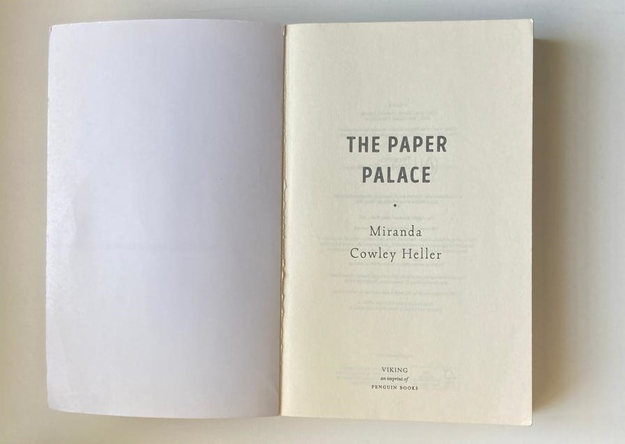 The paper palace - Miranda Cowley Heller