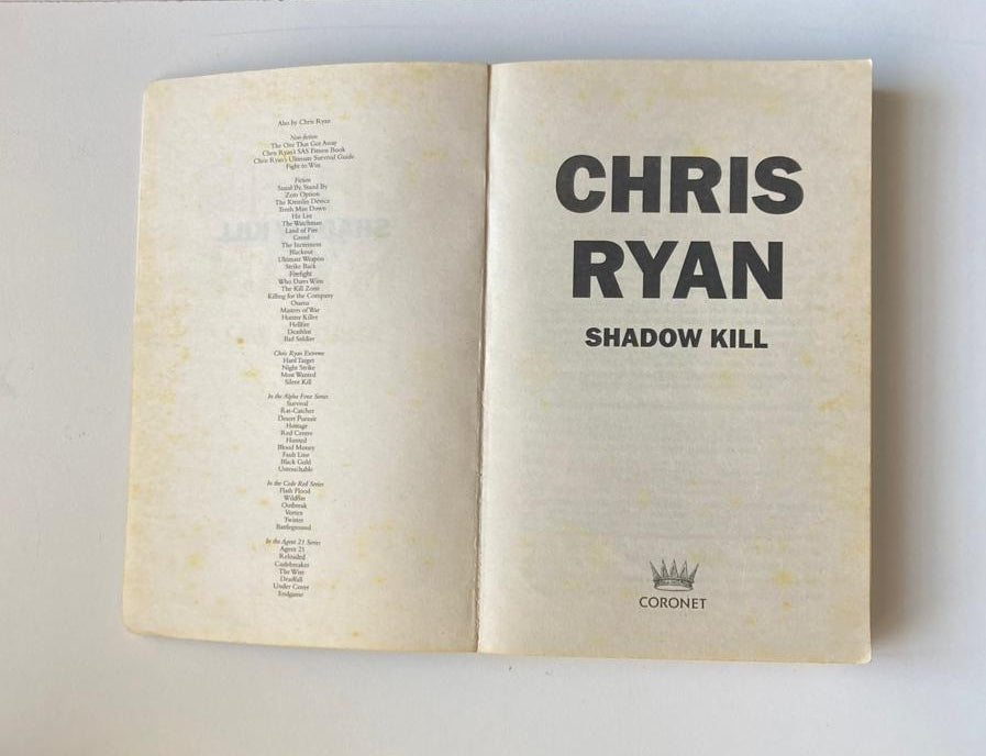 Shadow kill - Chris Ryan (Strike back #2)