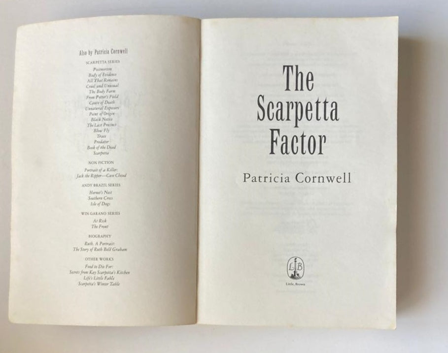 The Scarpetta factor - Patricia Cornwell (Kay Scarpetta #17)