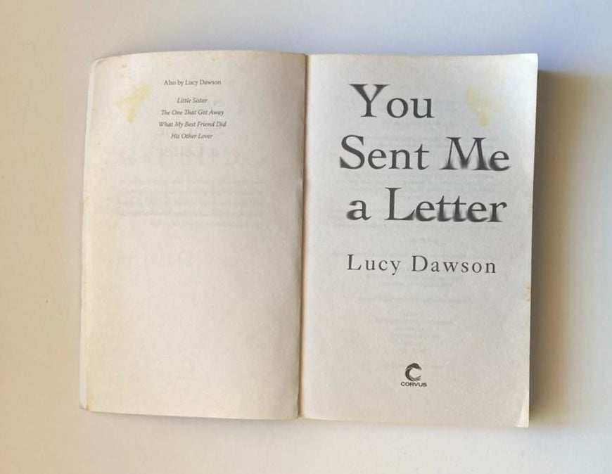 You sent me a letter - Lucy Dawson