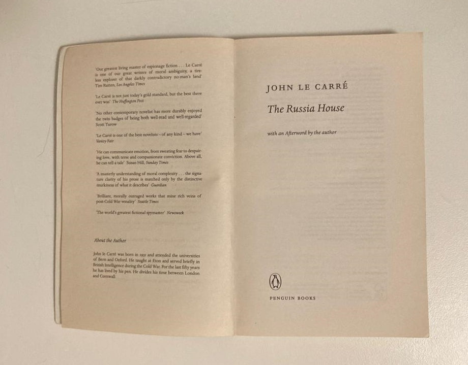 The Russia house - John le Carré