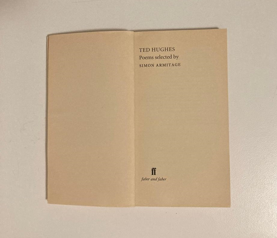 Ted Hughes: Poems selected by Simon Armitage