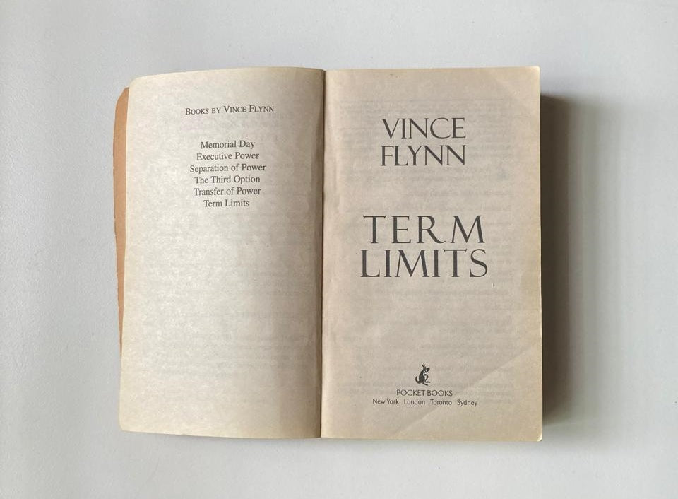 Term limits - Vince Flynn