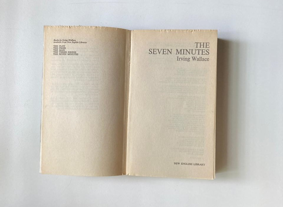 The seven minutes - Irving Wallace