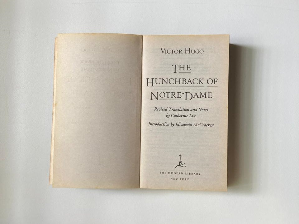 The hunchback of Notre-Dame - Victor Hugo