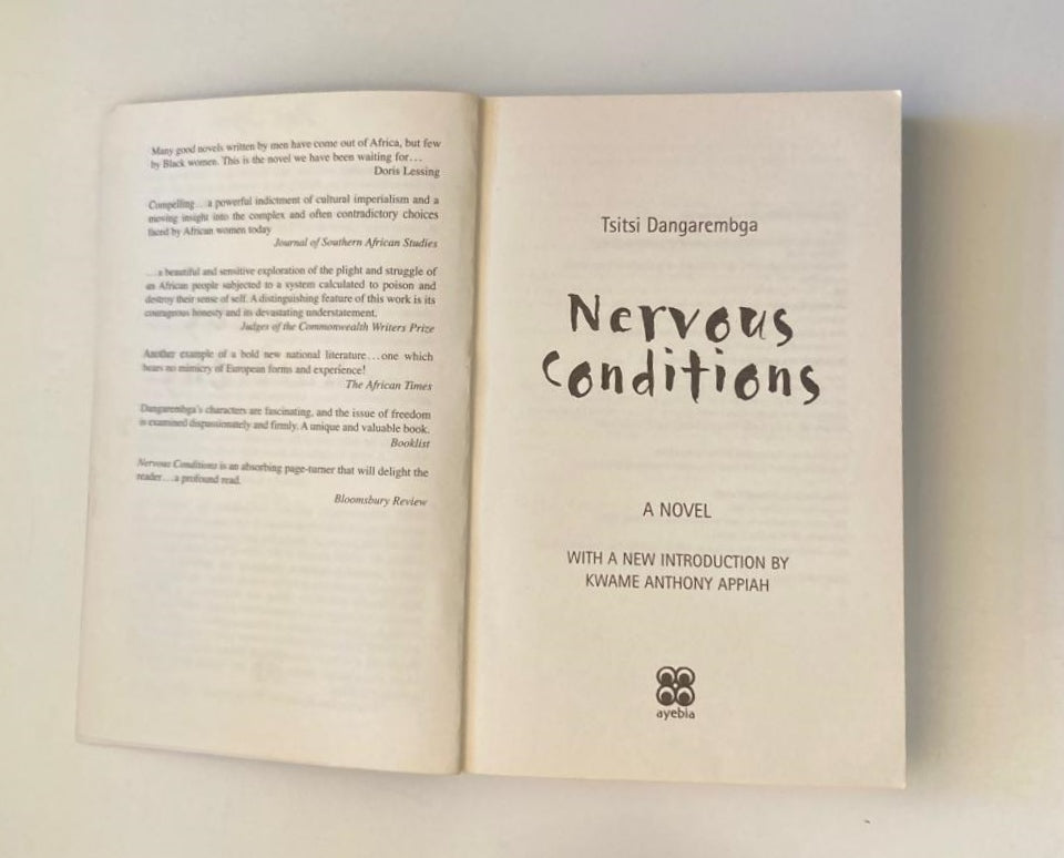 Nervous conditions - Tsitsi Dangarembga