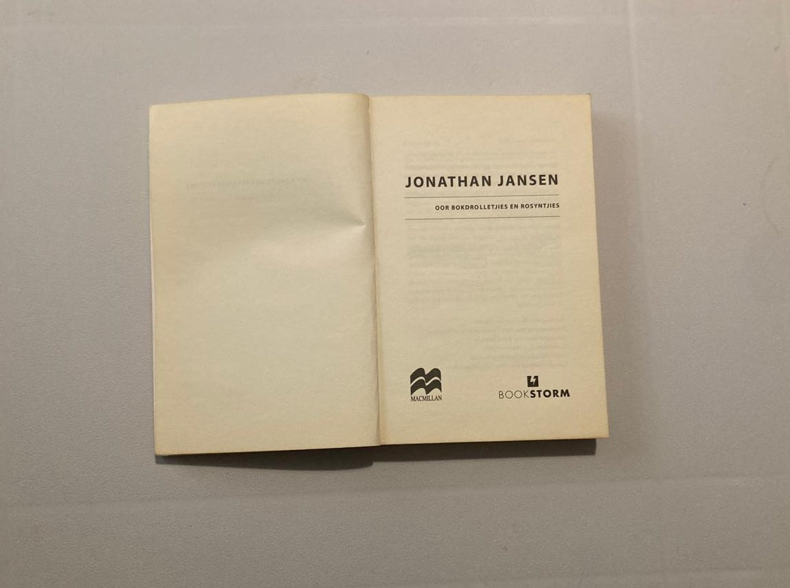 Oor bokdrolletjies en rosyntjies - Jonathan Jansen (First edition)