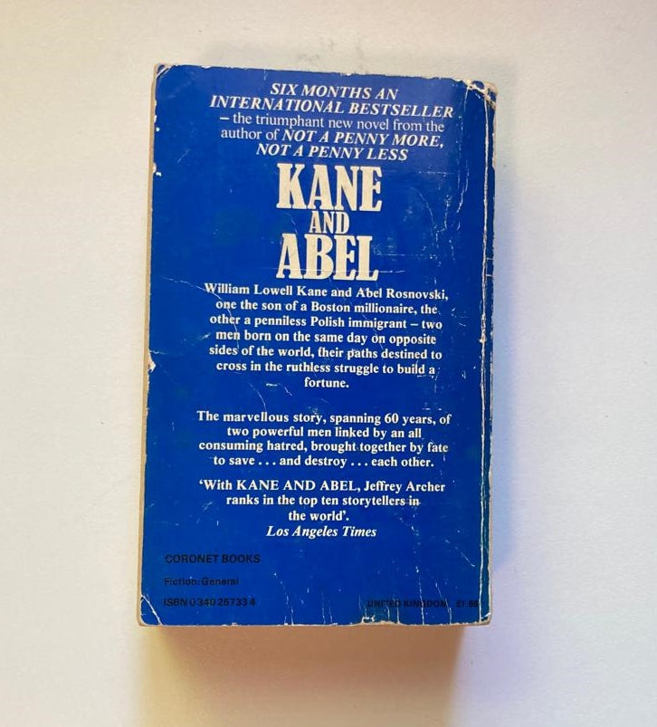 Kane and Abel - Jeffrey Archer (Kane & Abel #1)