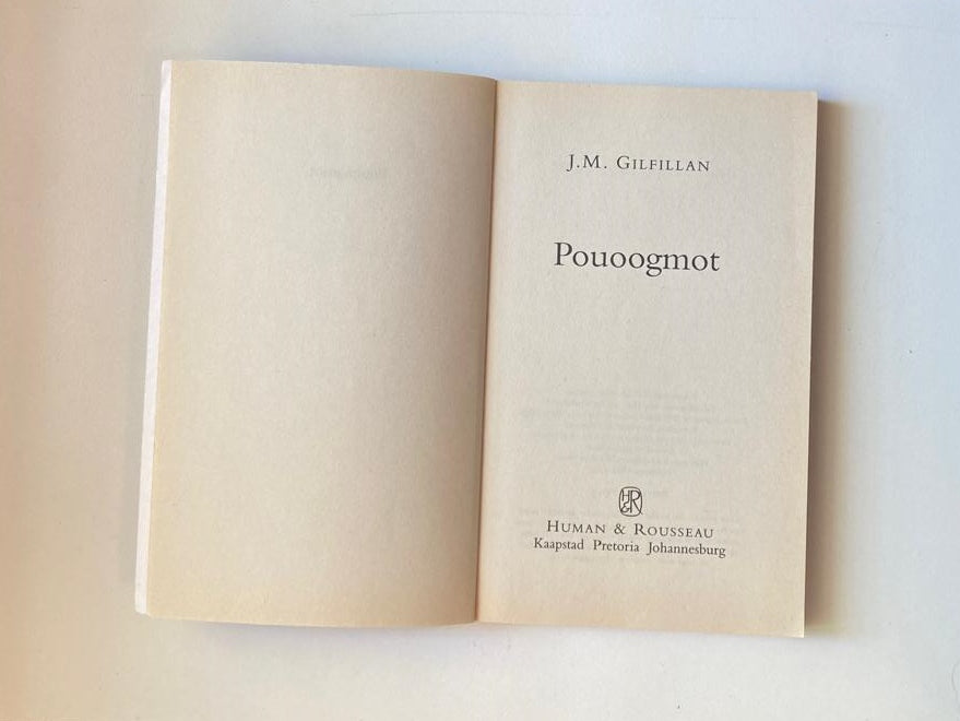 Pouoognot - J.M. Gilfillan (First edition)