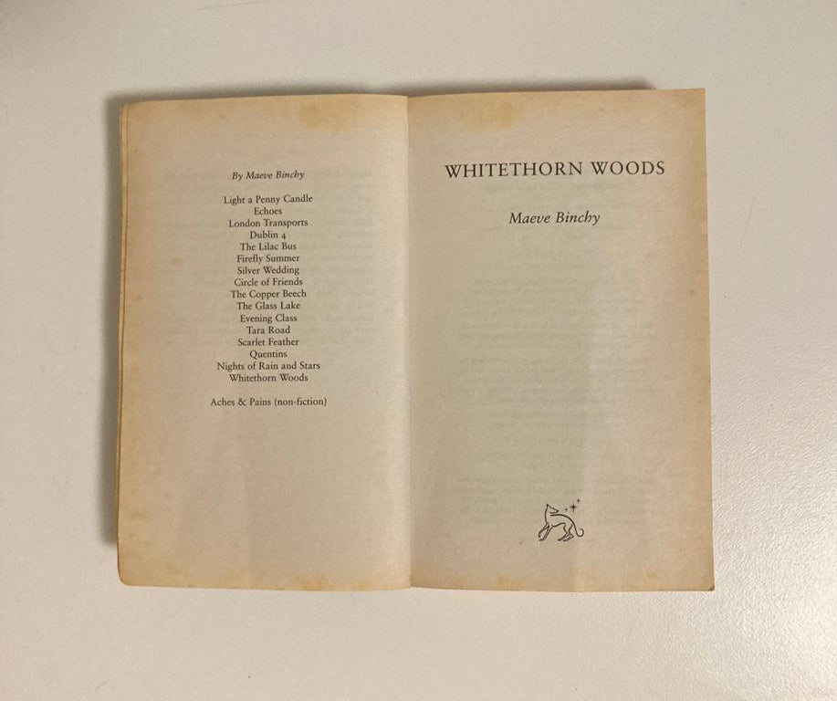 Whitethorn woods - Maeve Binchy