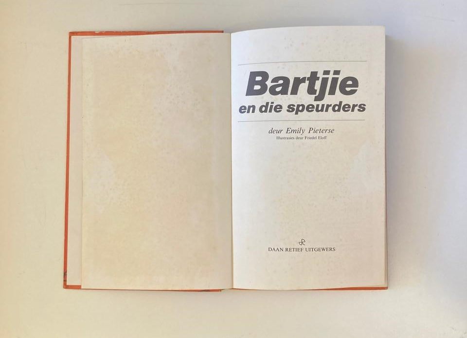 Bartjie en die speurders - Emily Pieterse