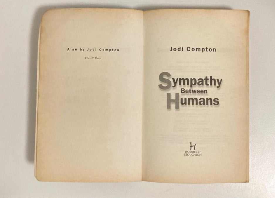 Sympathy between humans - Jodi Compton (Sarah Pribek #2)