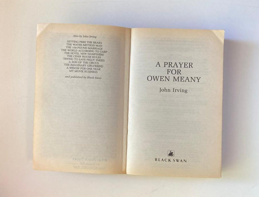 A prayer for Owen Meany - John Irving