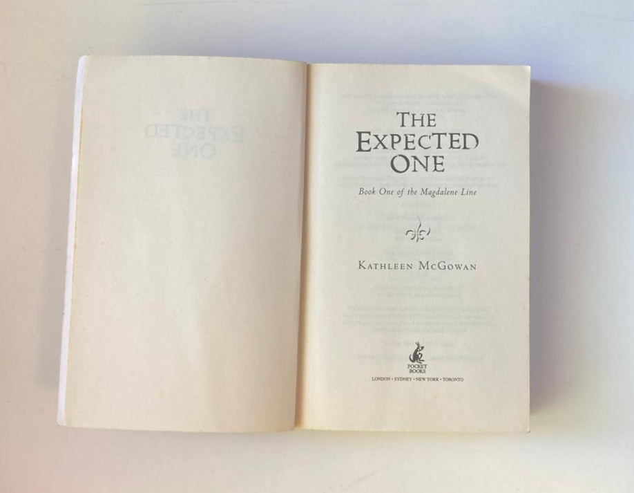 The expected one - Kathleen McGowan (Magdalene Line Trilogy #1)