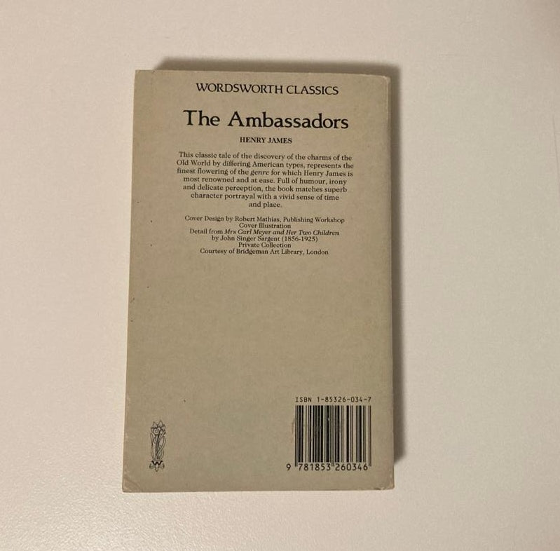 The ambassadors - Henry James