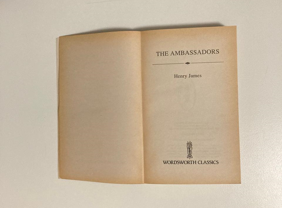 The ambassadors - Henry James