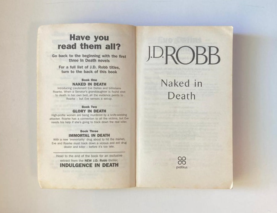 Naked in death - J.D. Robb (In Death #1)