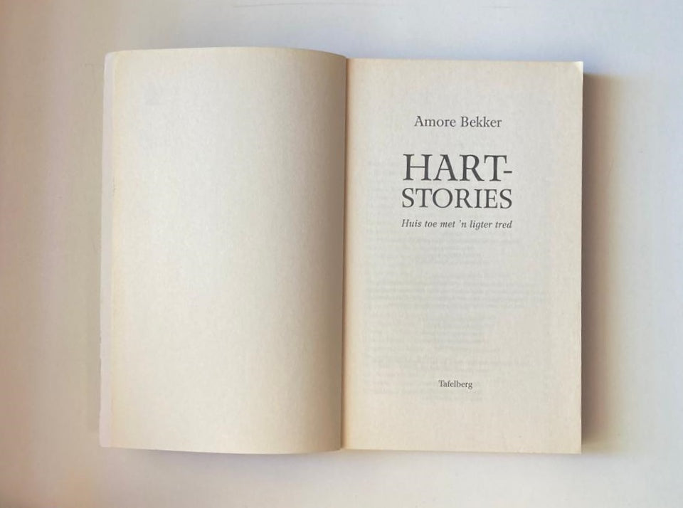 Hartstories: Huis toe met ’n ligter tred - Amore Bekker (First edition)