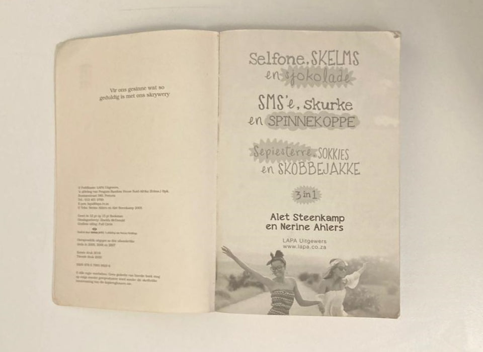 Selfone, skelms en sjokolade / SMS'e, skurke en spinnekoppe / Sepiesterre, sokkies en skobbejakke - Alet Steenkamp & Nerine Ahlers(3 in 1 omnibus)