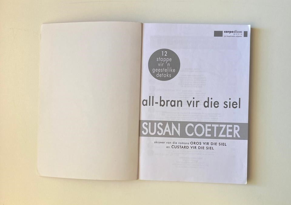 All-bran vir die siel - Susan Coetzer