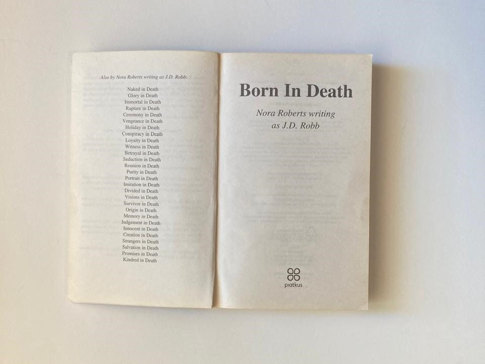 Born in death - J.D. Robb (In Death #23)