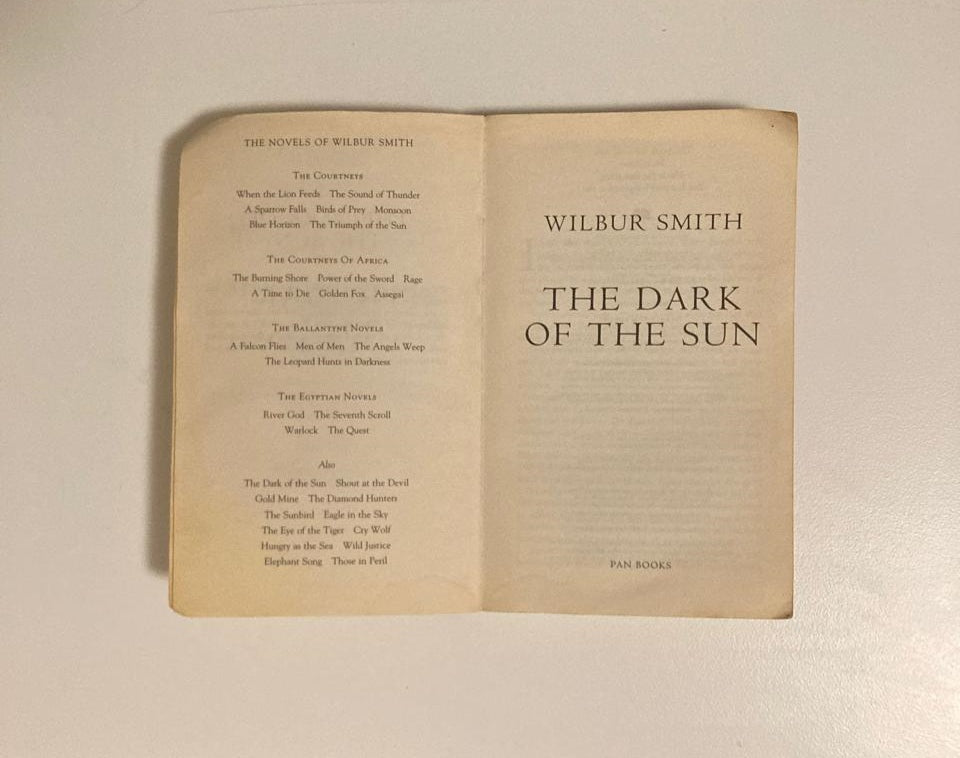 The dark of the sun - Wilbur Smith