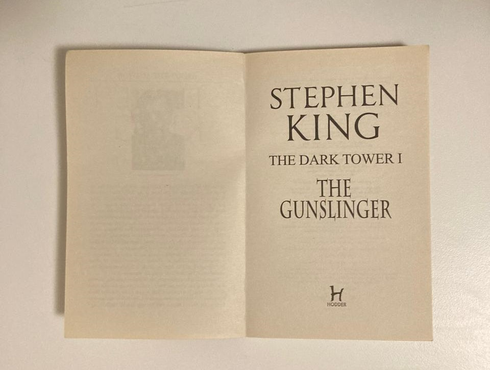 The gunslinger - Stephen King (The Dark Tower #1)