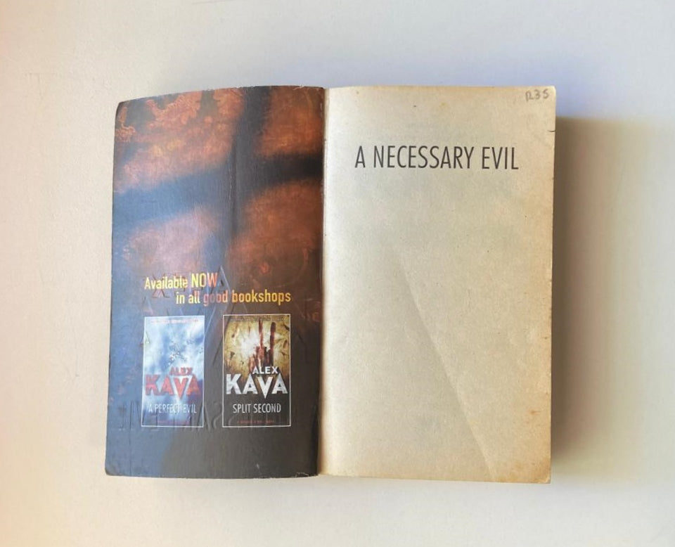 A necessary evil - Alex Kava (Maggie O'Dell #5)