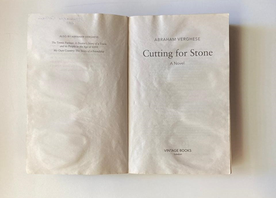 Cutting for stone - Abraham Verghese