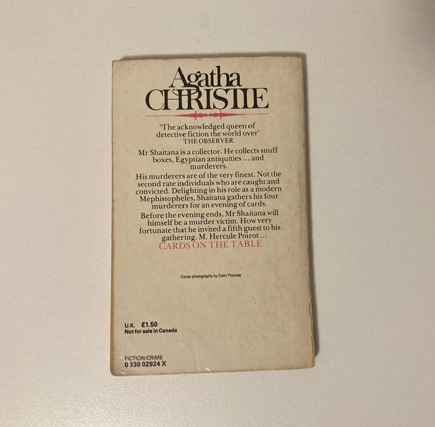 Cards on the table - Agatha Christie (Hercule Poirot #15)