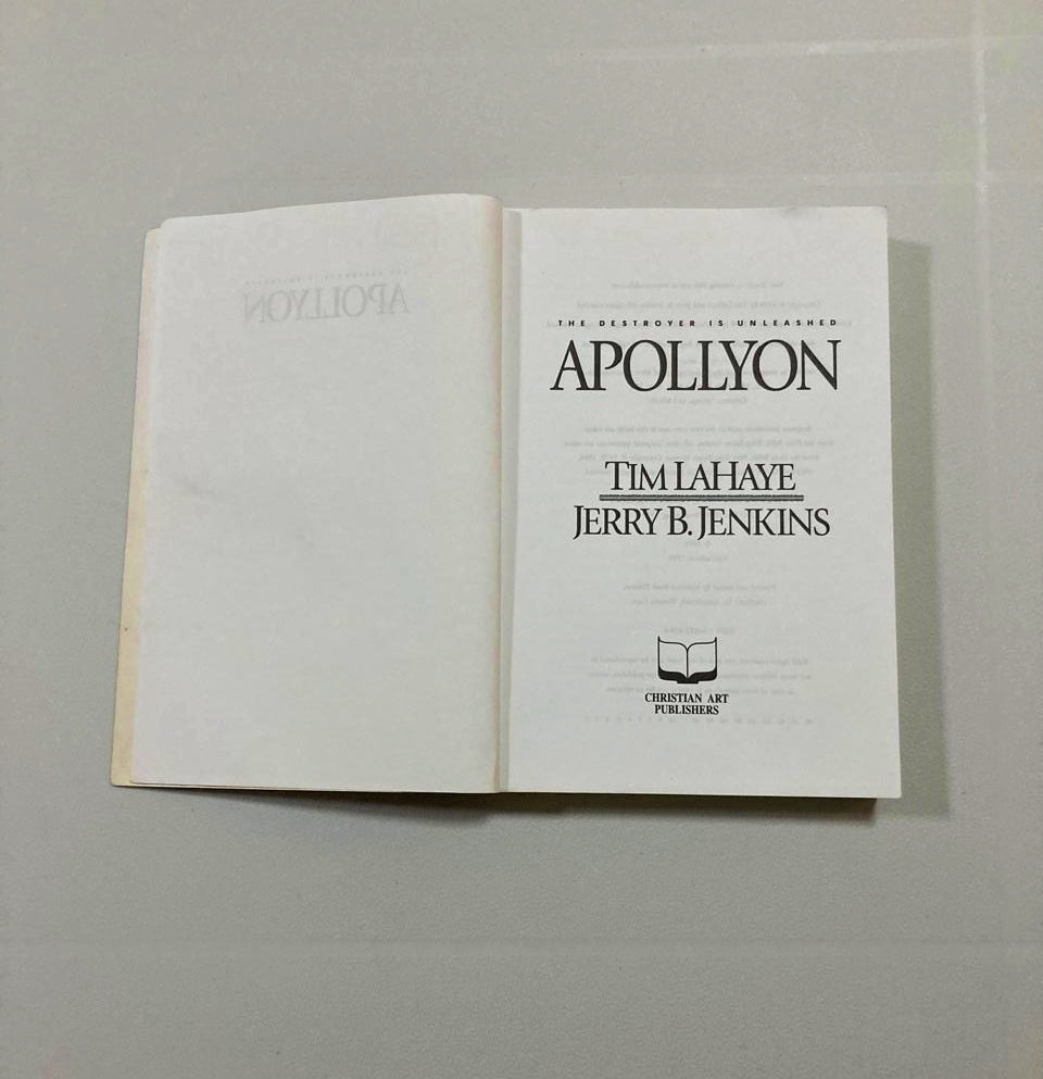 Apollyon - Tim LaHaye & Jerry B. Jenkins (First edition; Left behind series #5)