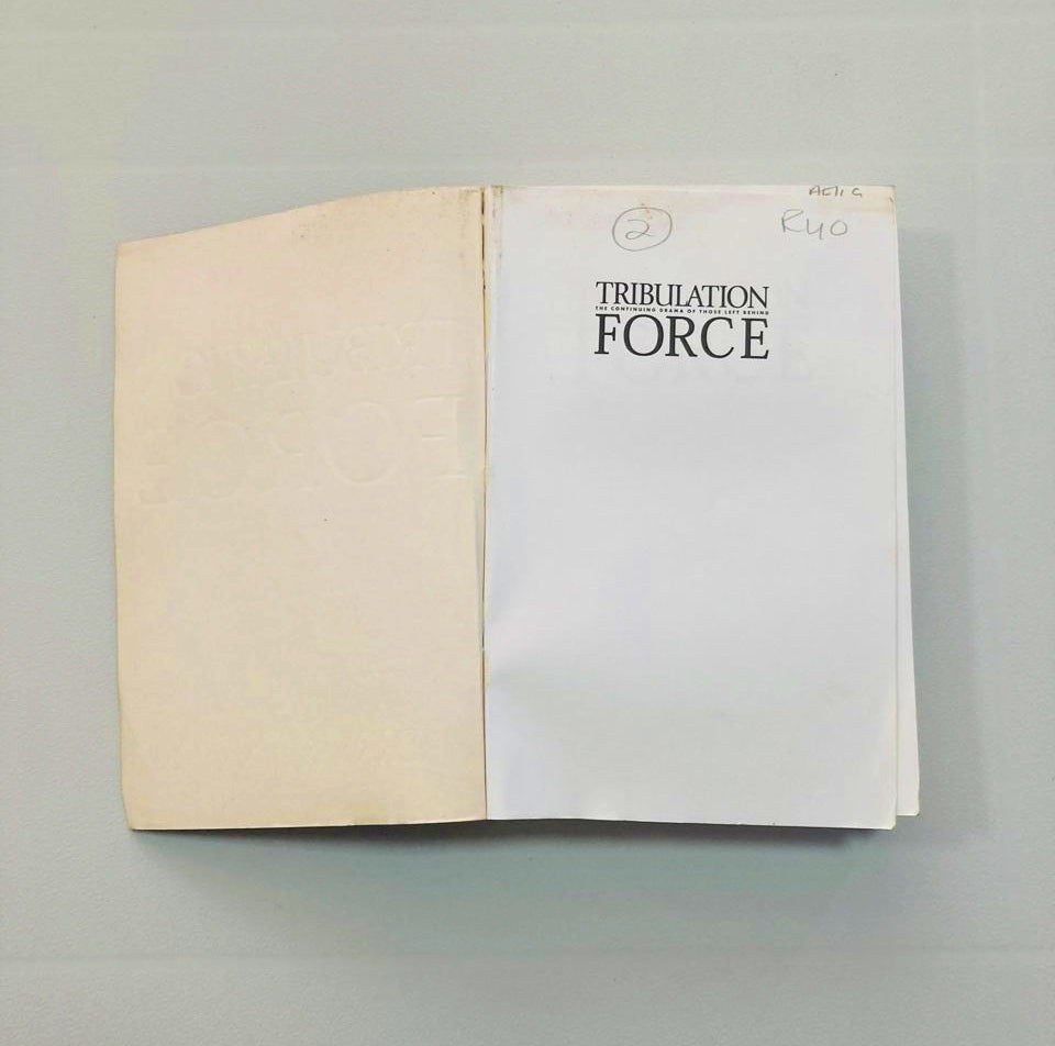 Tribulation force - Tim LaHaye & Jerry B. Jenkins (First edition; Left Behind series #2)