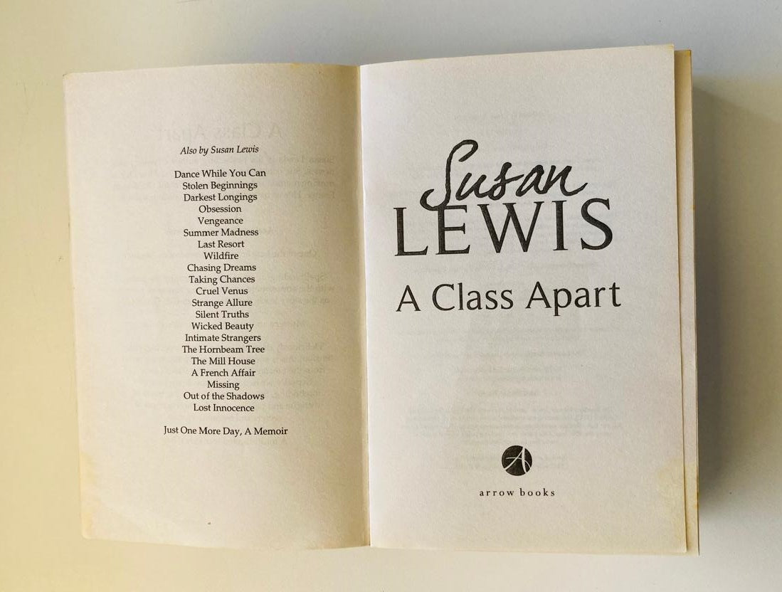 A class apart - Susan Lewis