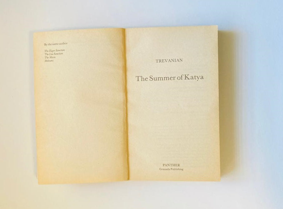 The summer of Katya - Trevanian