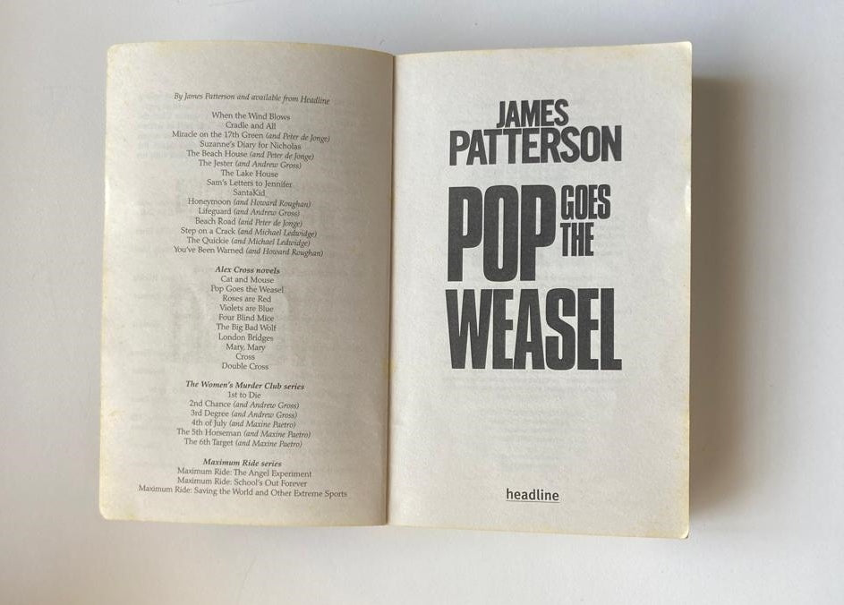 Pop goes the weasel - James Patterson (Alex Cross #5)