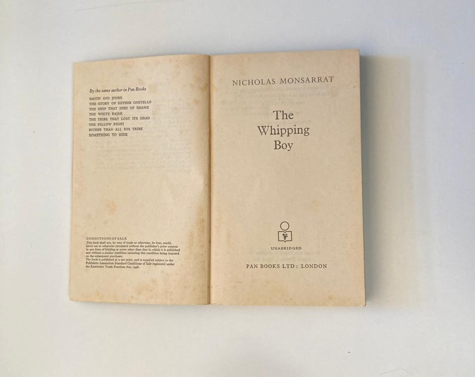 The whipping boy - Nicholas Monsarrat