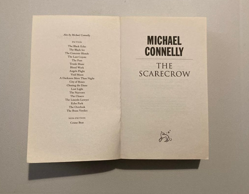 The scarecrow - Michael Connelly (Jack McEvoy #2)