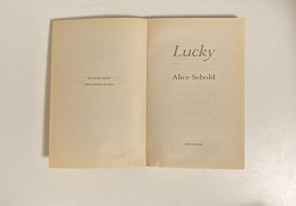 Lucky - Alice Sebold