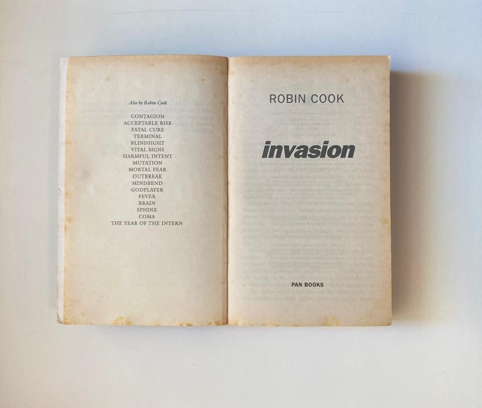 Invasion - Robin Cook