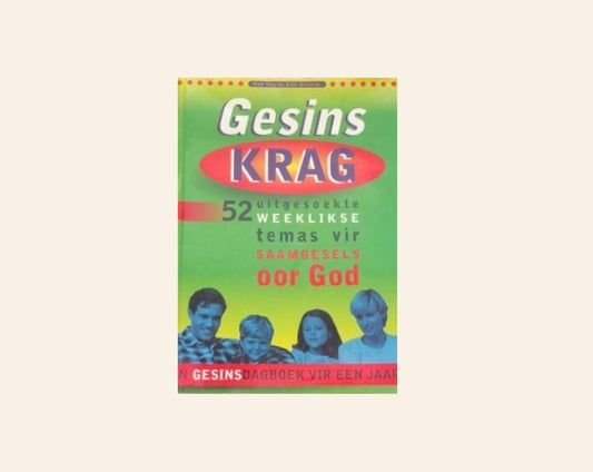 Gesinskrag: 52 uitgesoekte weeklikse temas vir saamgesels oor kos