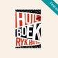 Huilboek - Ryk Hattingh (First edition)