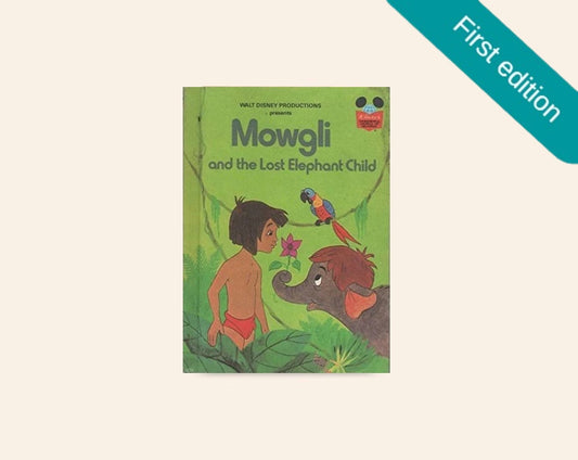 Mowgli and the lost elephant child - Walt Disney Productions (First American Edition)