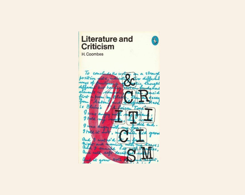 Literature and criticism - H. Coombes