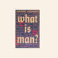 What is man? - Wholfhart Pannenberg