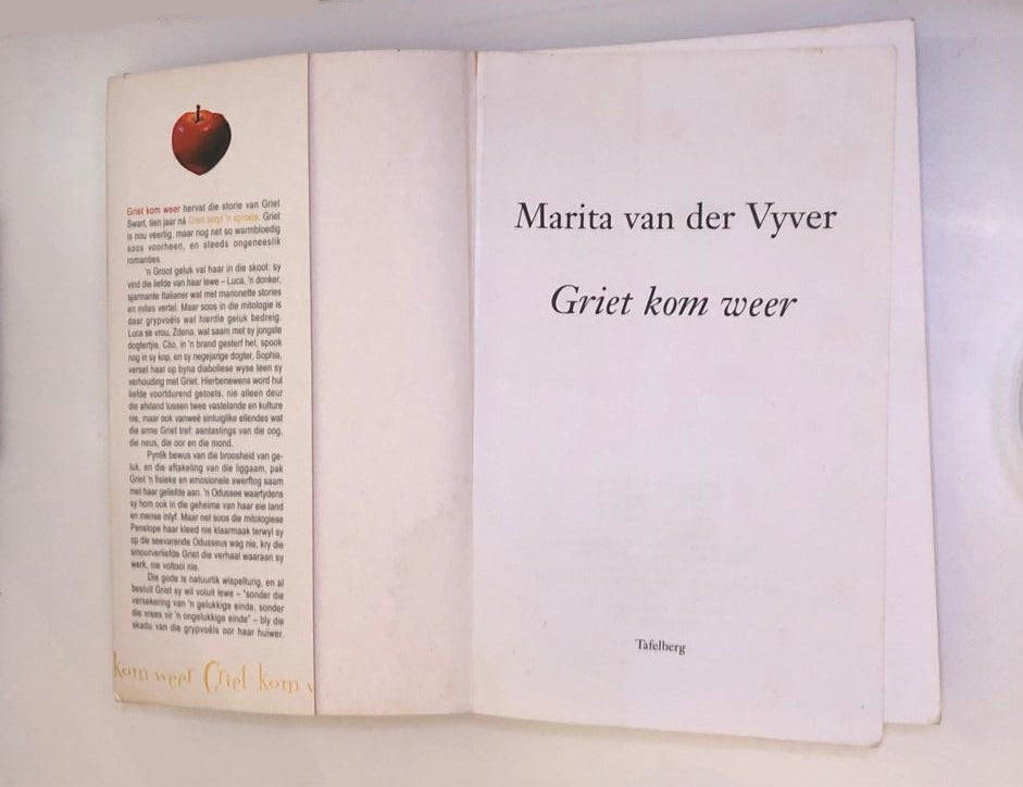 Griet kom weer - Marita van der Vyver (First edition)