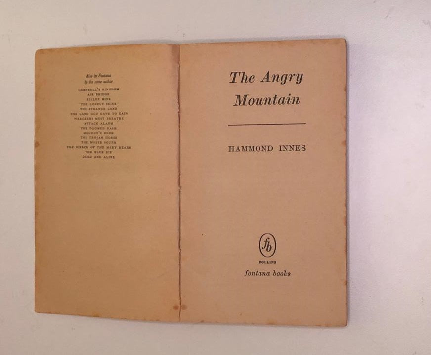 The angry mountain - Hammond Innes