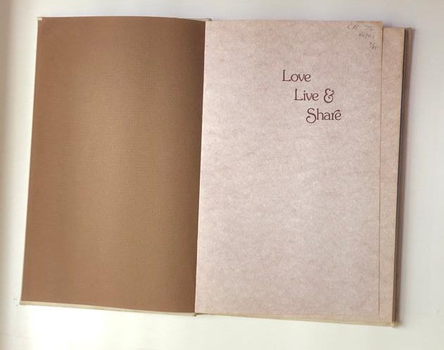 Love live & share - Susan Polis Schutz