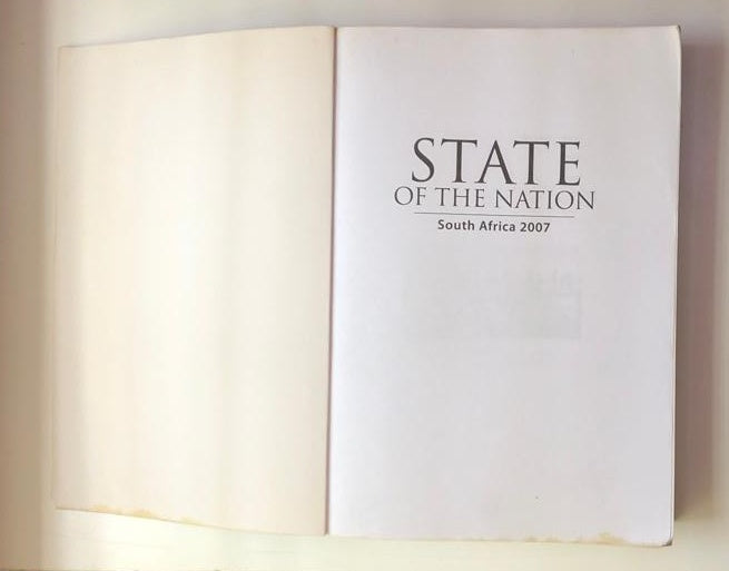 State of the nation: South Africa 2007 - Edited by Sakhela Buhlungu, John Daniel, Roger Southhall & Jessica Lutchman
